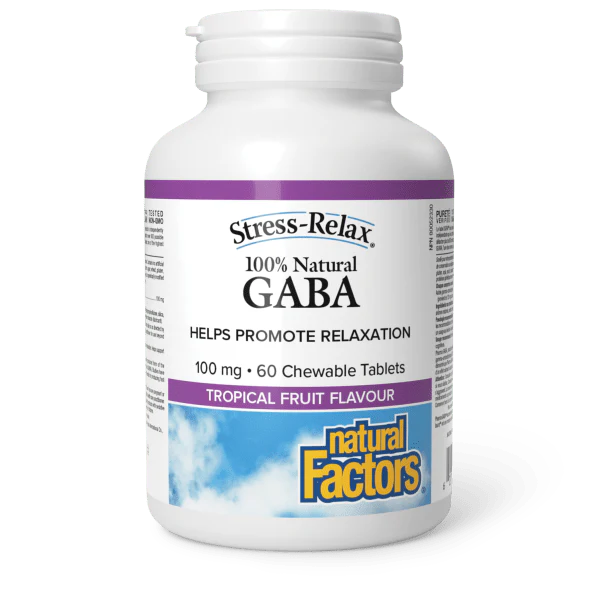 100% Natural GABA 100 mg