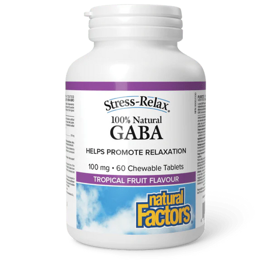 100% Natural GABA 100 mg
