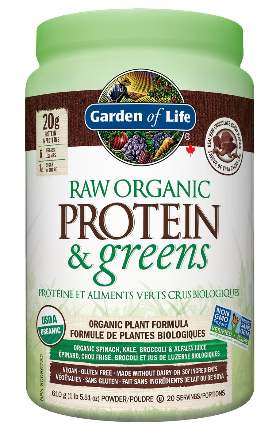 Raw Organic Protein & Greens