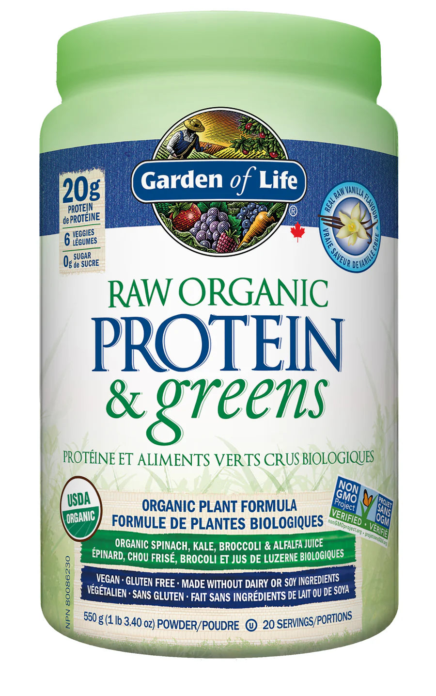 Raw Organic Protein & Greens