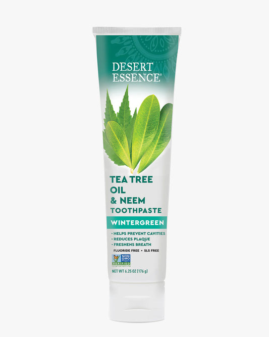 Tea Tree Oil & Neem Wintergreen Toothpaste