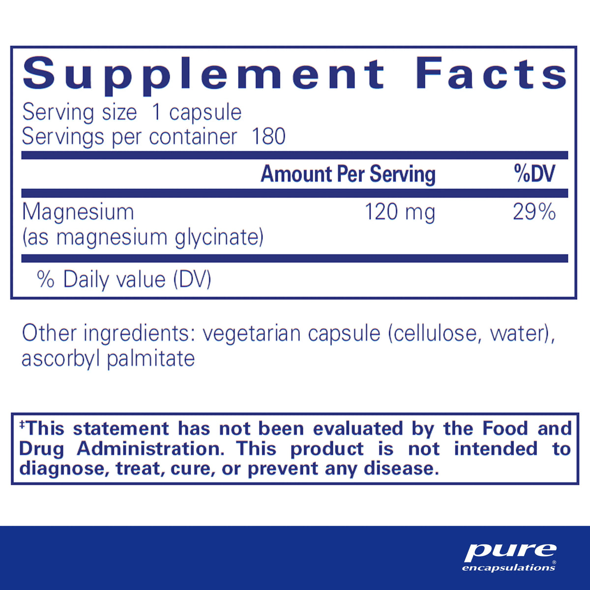 Magnesium (glycinate)