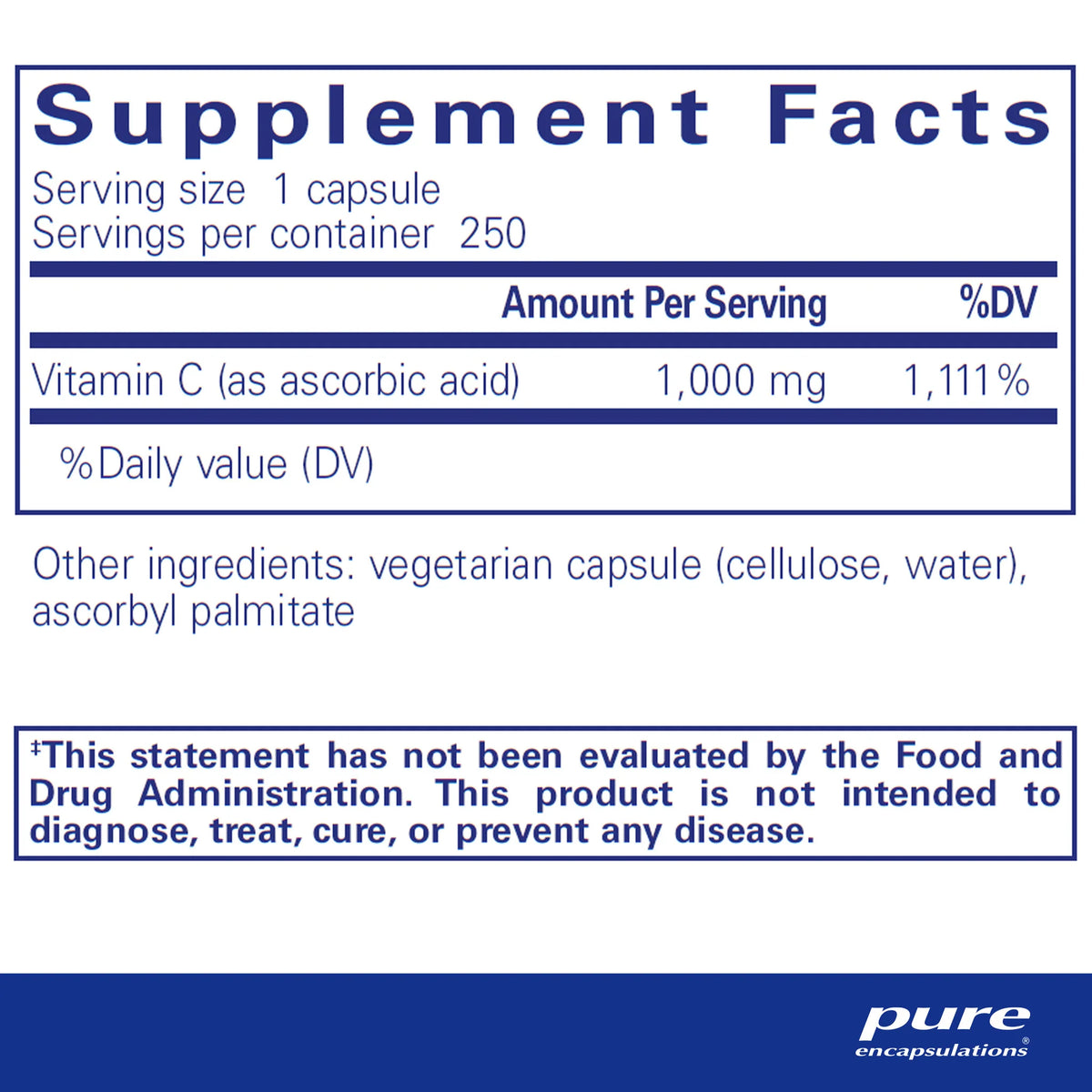 Ascorbic Acid capsules
