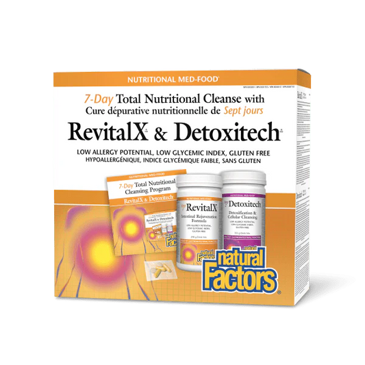 RevitalX ® & Detoxitech® Seven Day Total Nutritional Cleansing Program