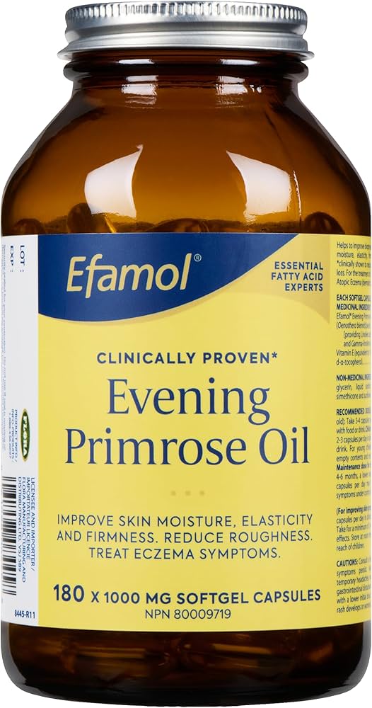 High Strength Pure Evening Primrose Oil Capsules