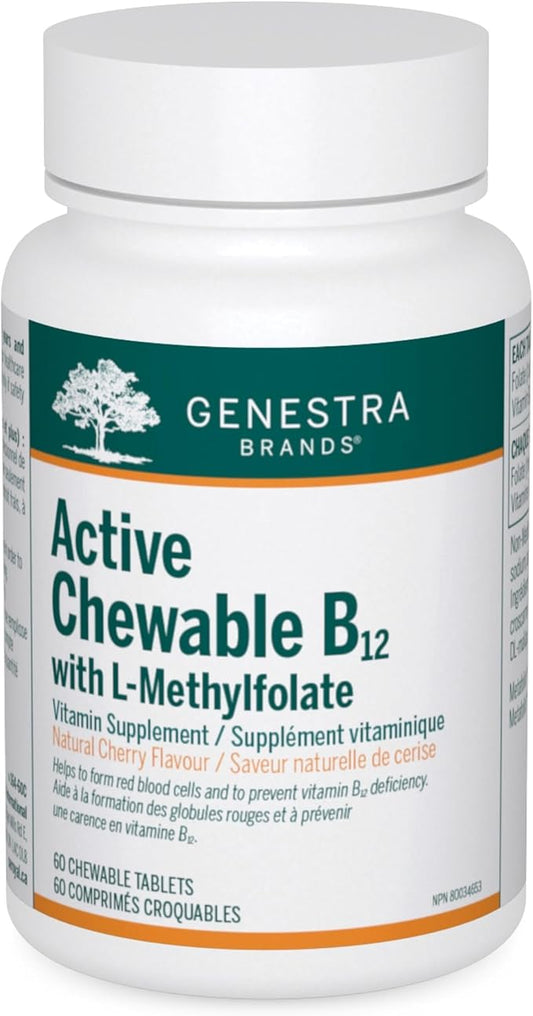 Active Chewable B12 with L-Methylfolate