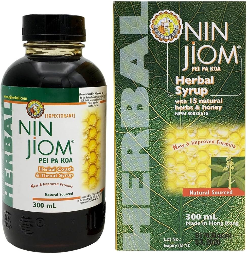 Nin Jiom Pei Pa Koa Herbal Cough & Throat Syrup