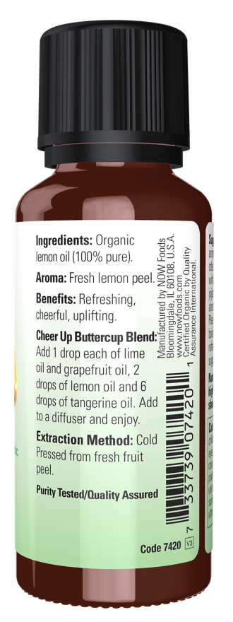 Organic Lemon Essential Oil