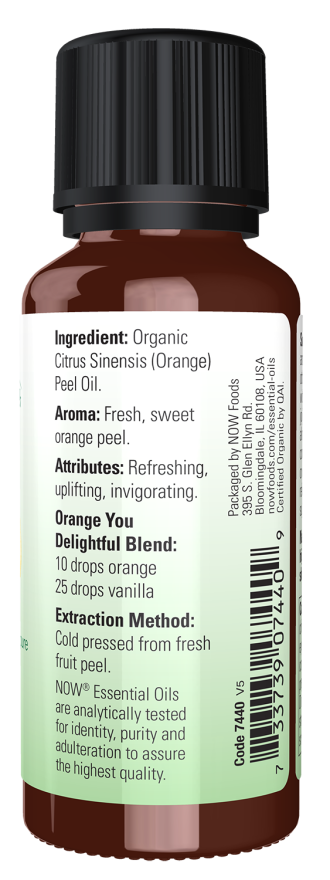 Organic Orange Essential Oil