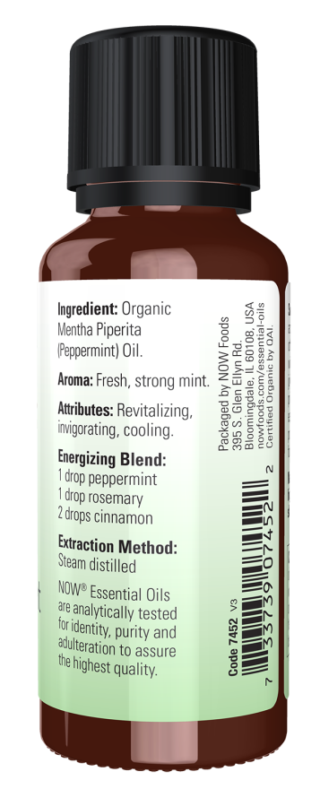 Organic Peppermint Essential Oil