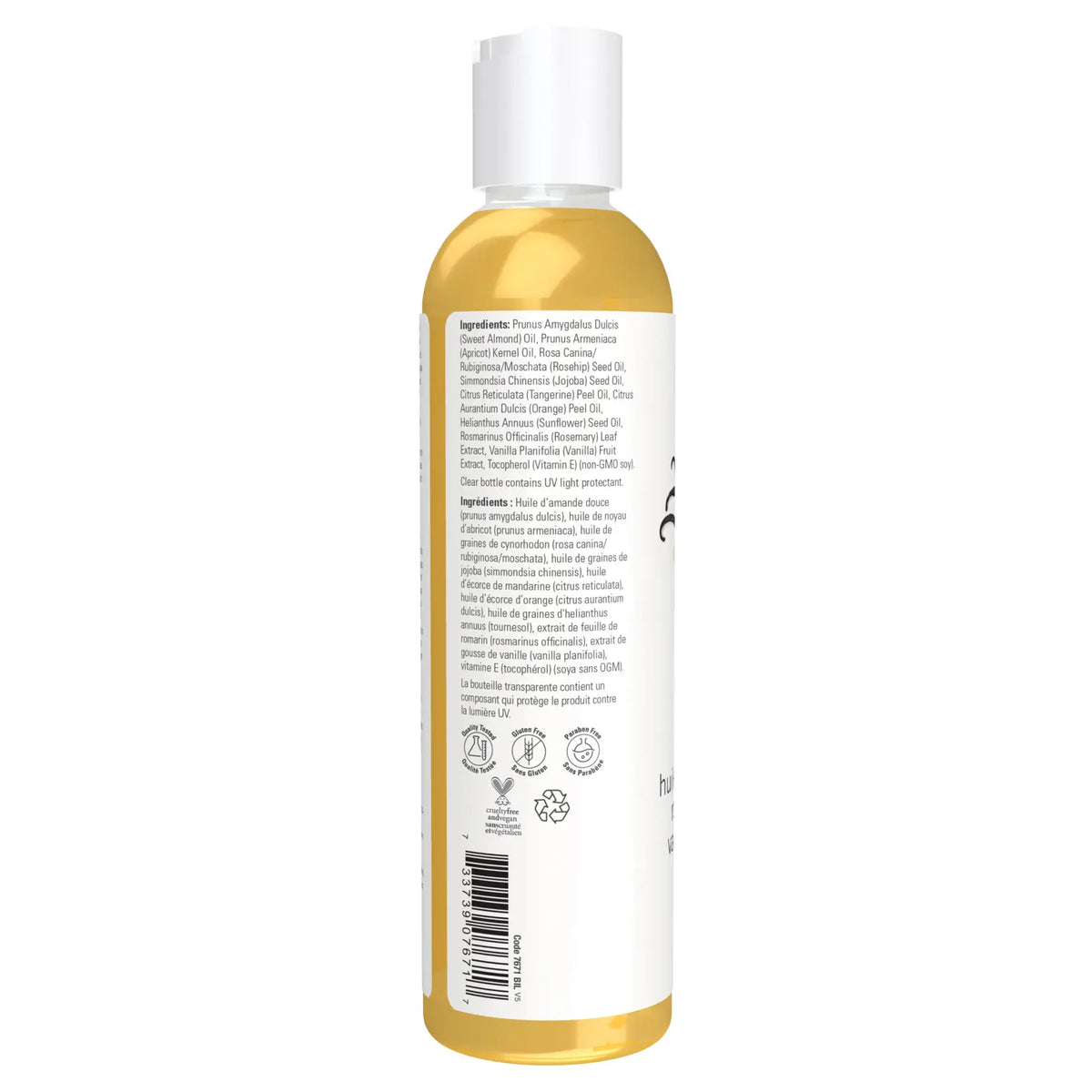 Vanilla Citrus Massage Oil