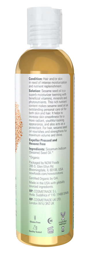 Organic Sesame Seed Oil