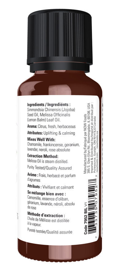 Melissa Essential Oil Blend