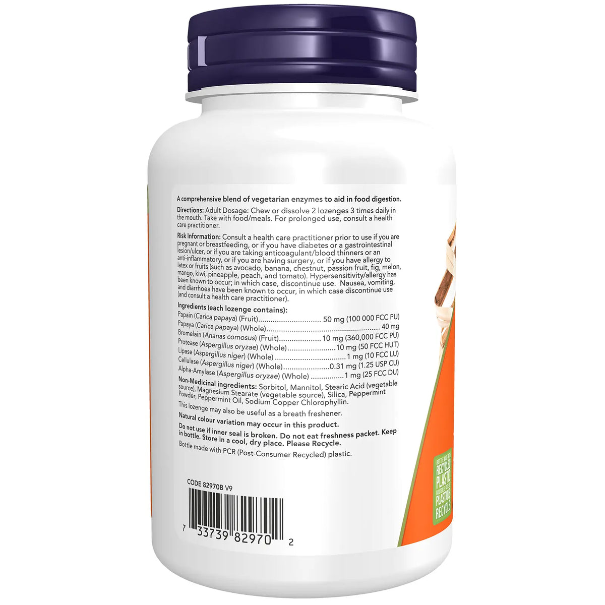 Papaya Enzymes Chewable Lozenges