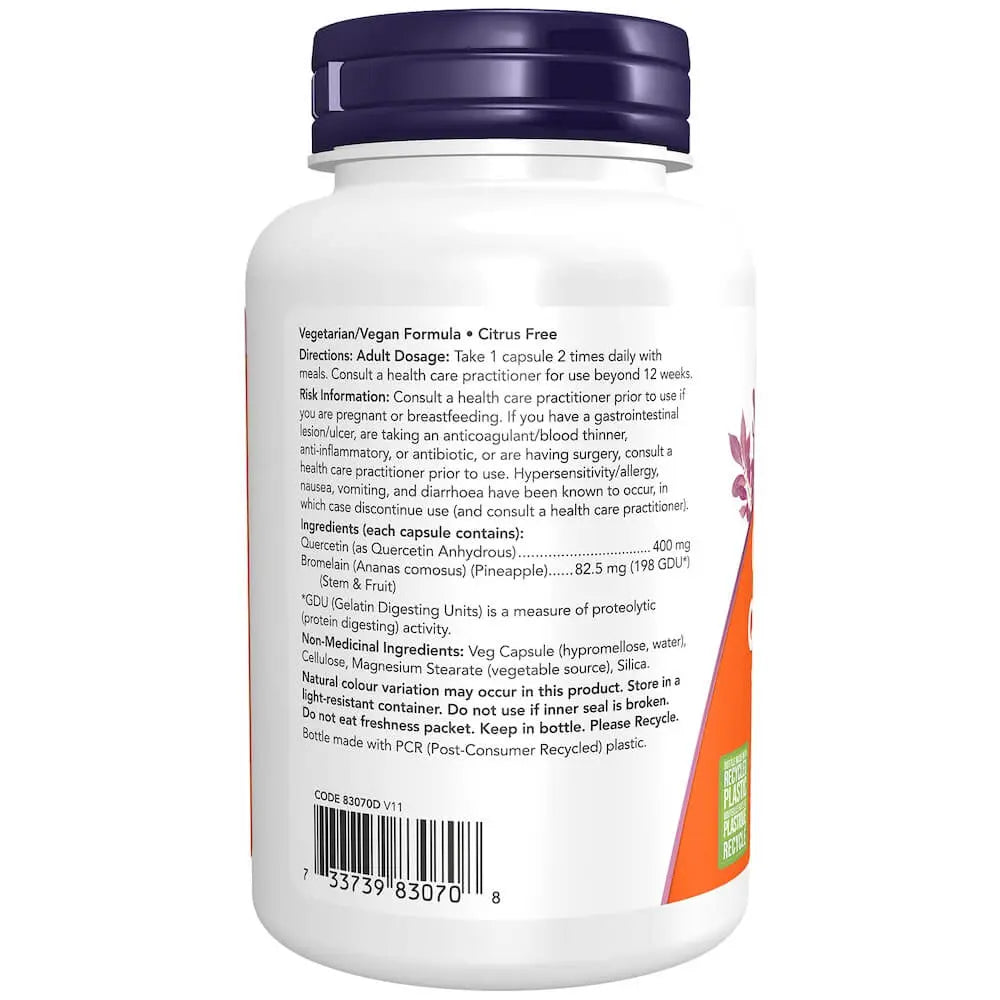 Quercetin with Bromelain Capsules
