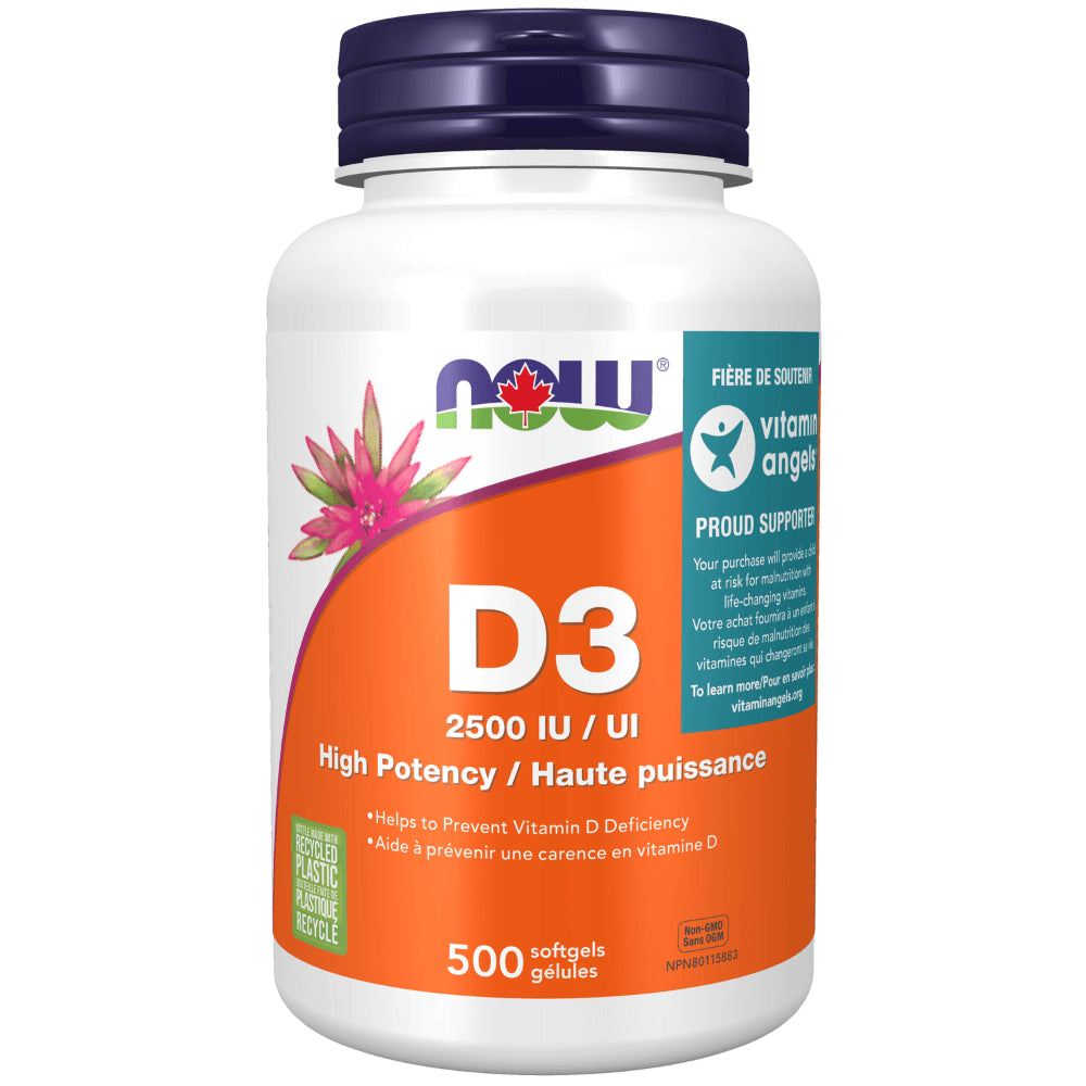 Vitamin D3 2500 IU Softgels