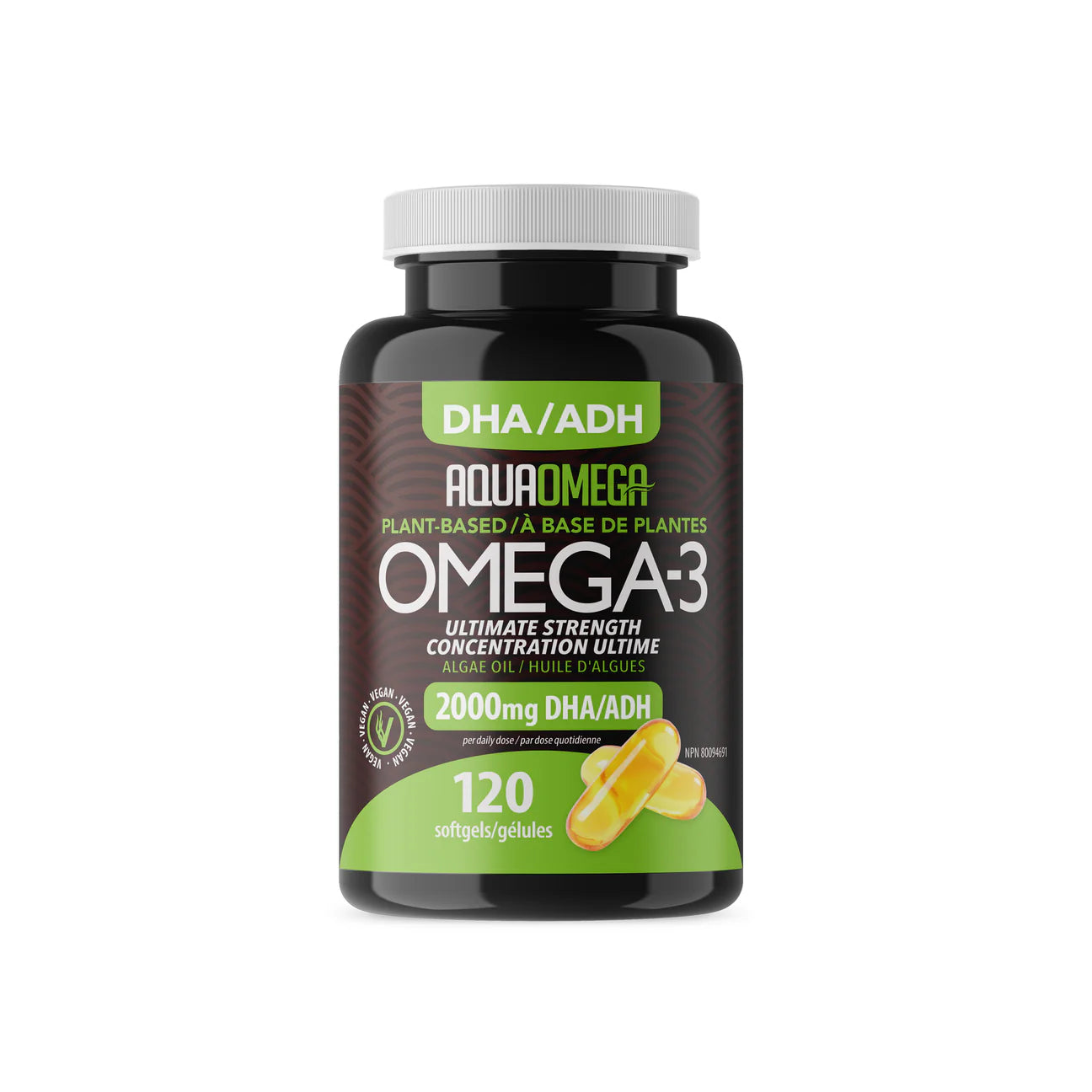 Plant-Based Omega-3 Softgels