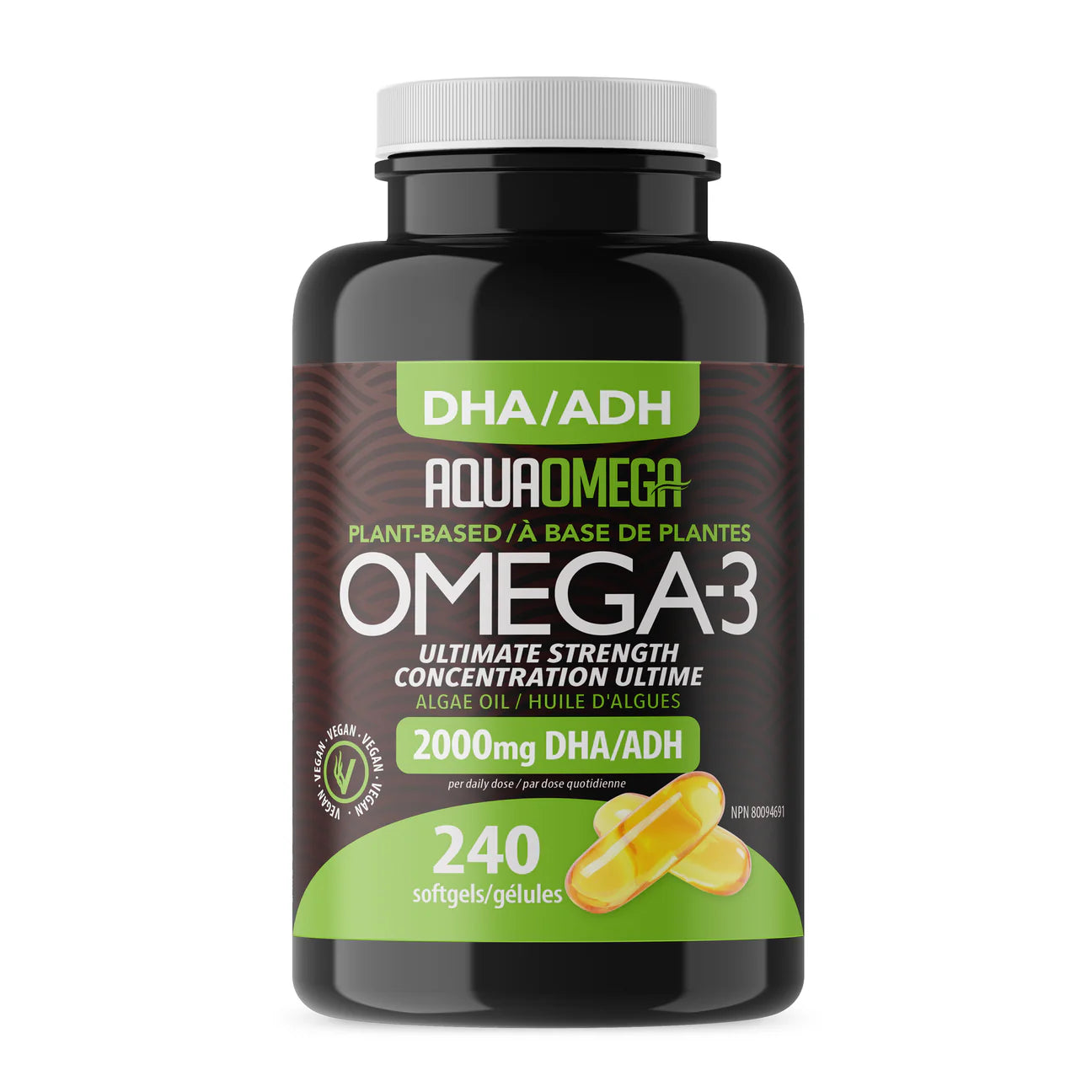 Plant-Based Omega-3 Softgels