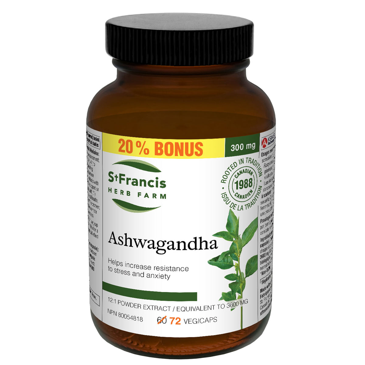 Ashwagandha (72 vcaps)