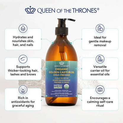 Organic Golden Castor Oil