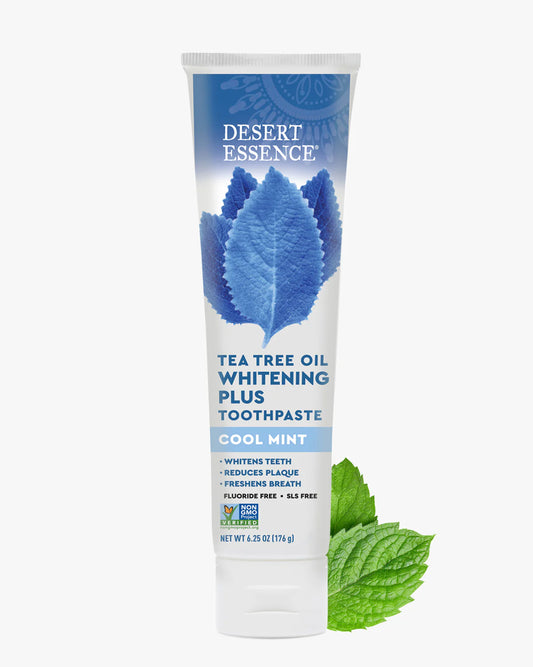 Tea Tree Oil Whitening Plus Toothpaste - Cool Mint