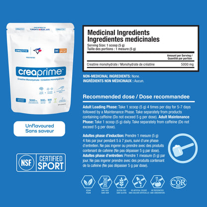 Creaprime Unflavoured Powder
