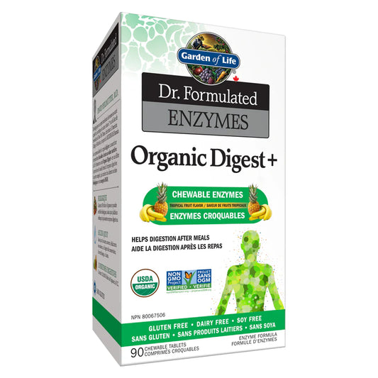 Dr. Formulated Enzymes Organic Digest+