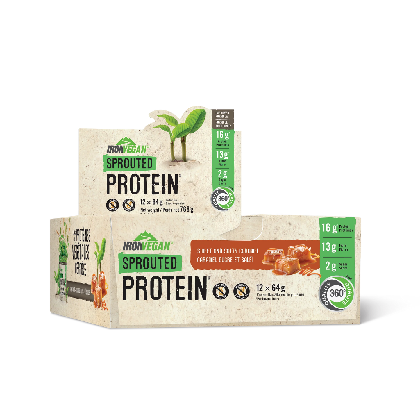 Sprouted Protein Bars (case)