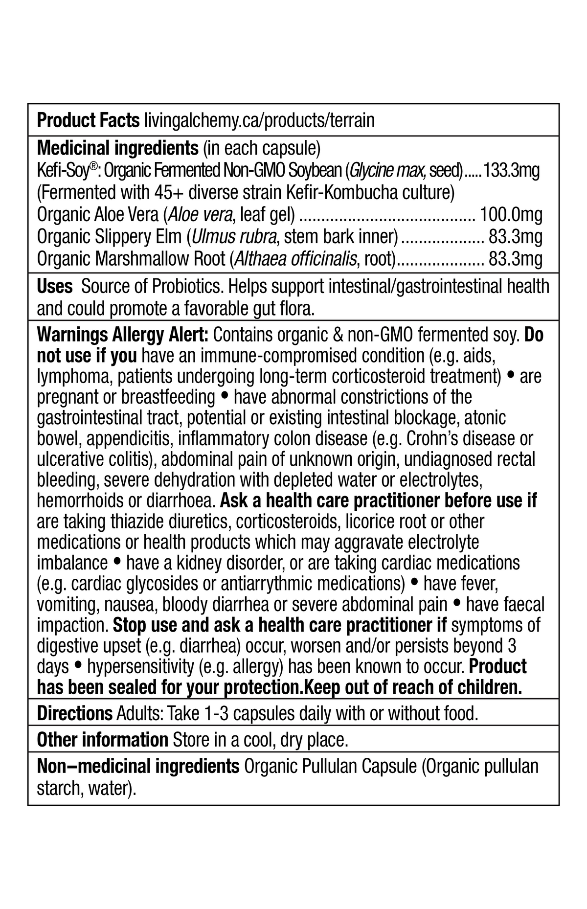 Your Flora® Probiotic Terrain
