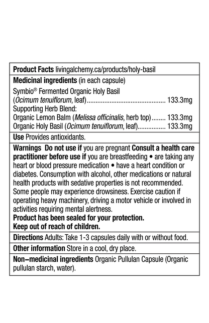 Holy Basil Alive