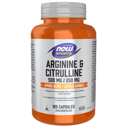 L-Arginine & L-Citrulline Veg Capsules