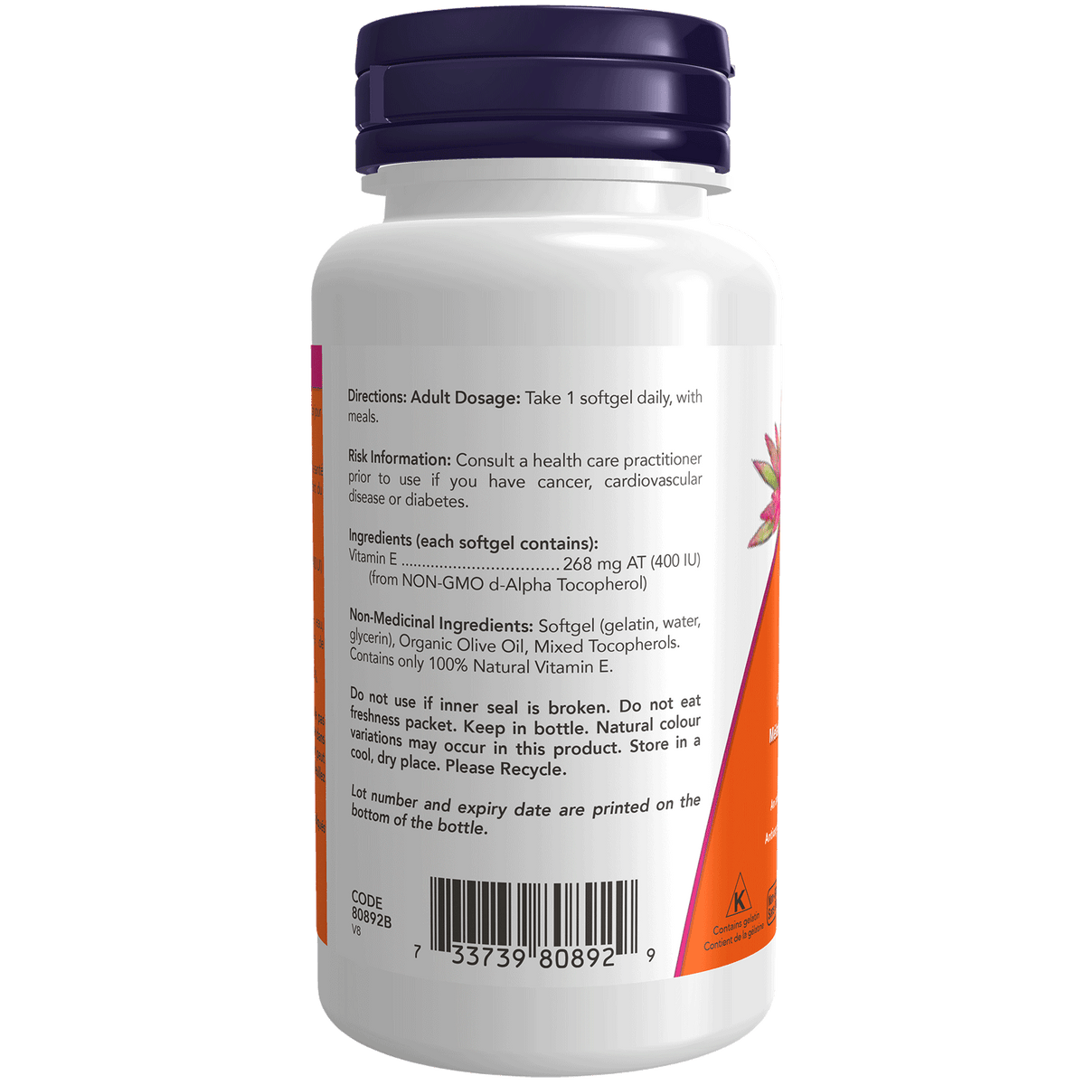 E-400 Mixed Tocopherols Softgels