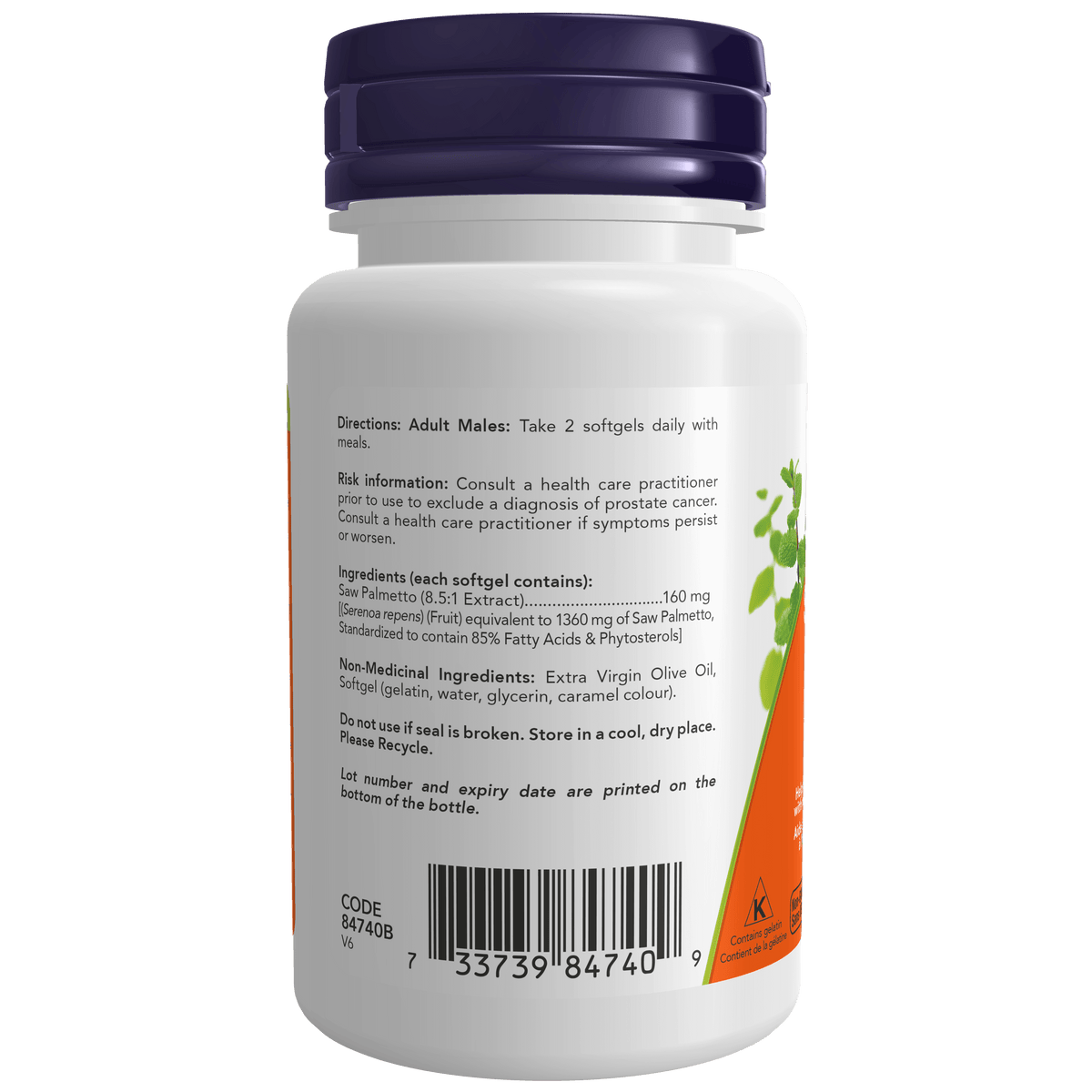 Saw Palmetto Extract Softgels