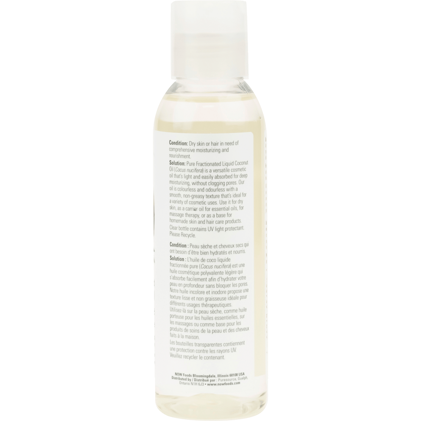 Pure Fractionated Liquid Coconut Oil
