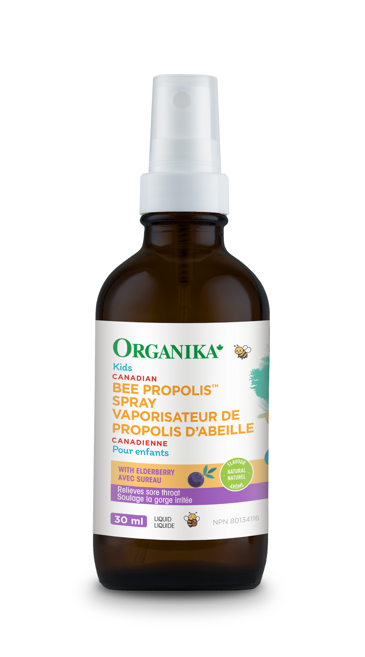 Kids Canadian Bee Propolis Spray with Elderberry