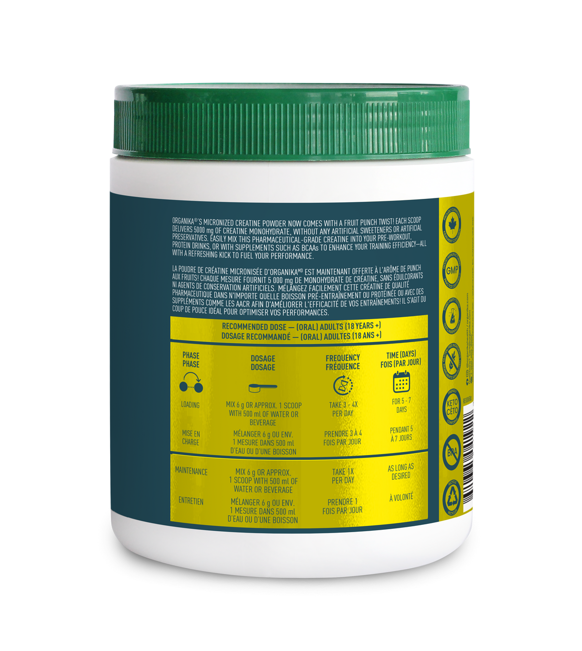 Creatine Powder - Fruit Punch