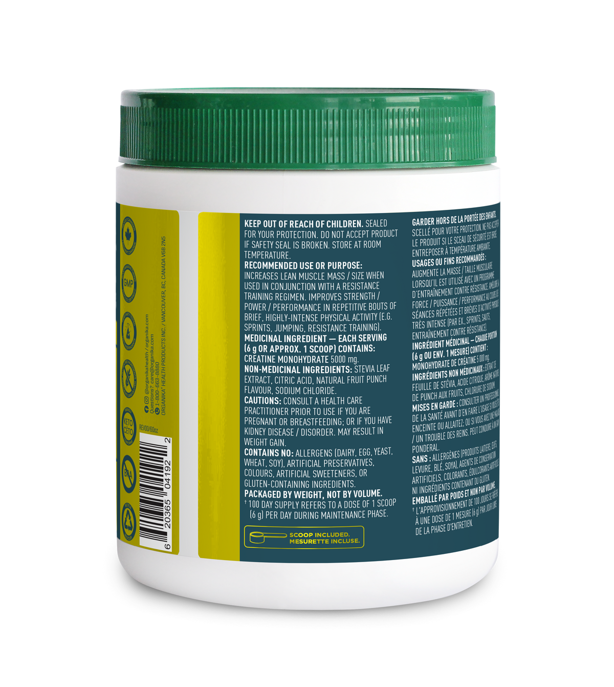Creatine Powder - Fruit Punch