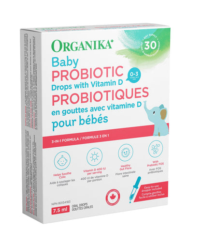 Baby Probiotic Drops With Vitamin D