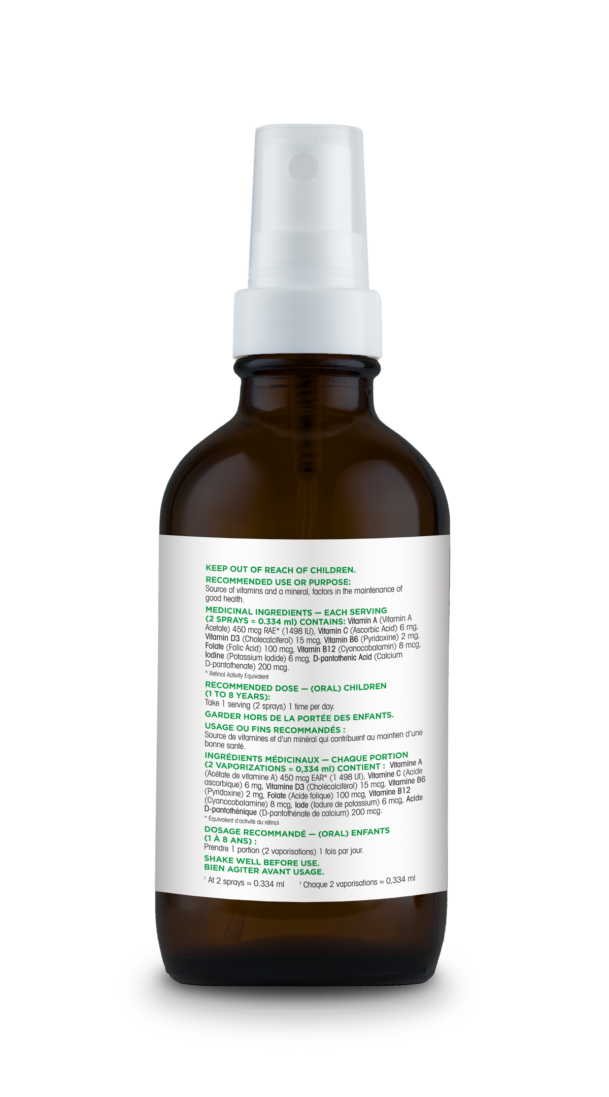 Kids Multi Vitamin Spray