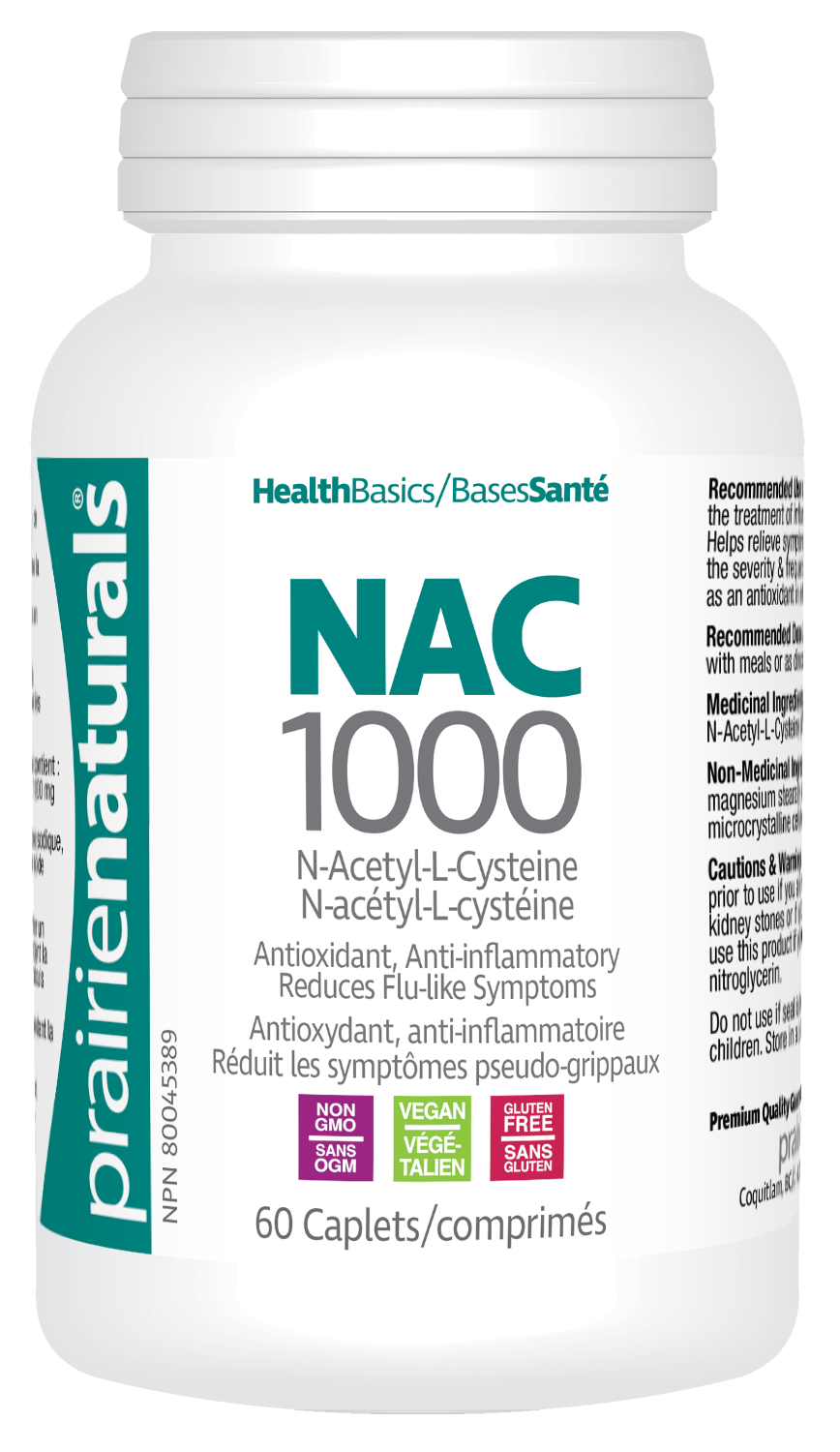 NAC (N-Acetyl-Cysteine) Caplets