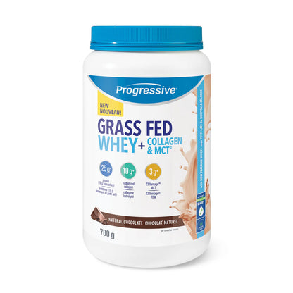 Grass Fed Whey + Collagen & MCT