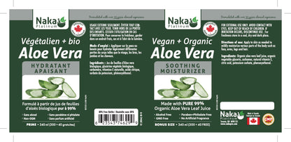 Naka Aloe Vera Moisturizer (340ml)