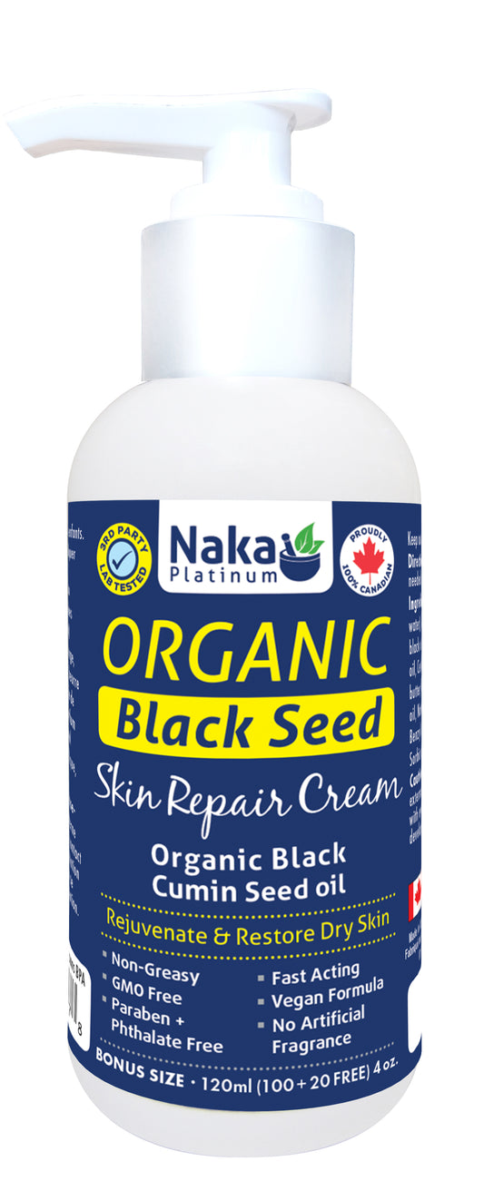 Naka Organic Black Seed Oil Cream (120ml)