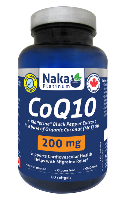 Naka Coenzyme Q10 (60 softgels)