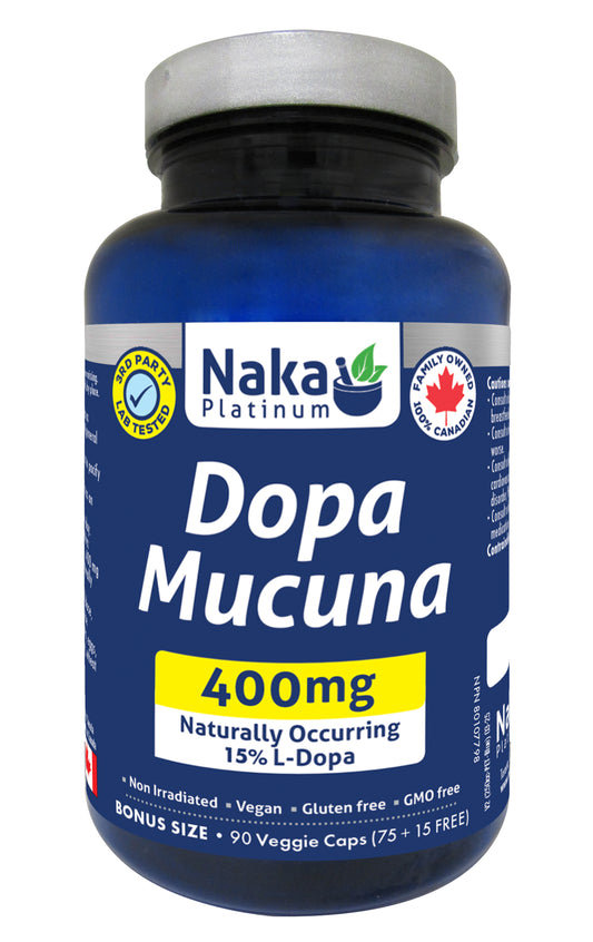 Naka Dopa Mucuna (400mg) (90 capsules)