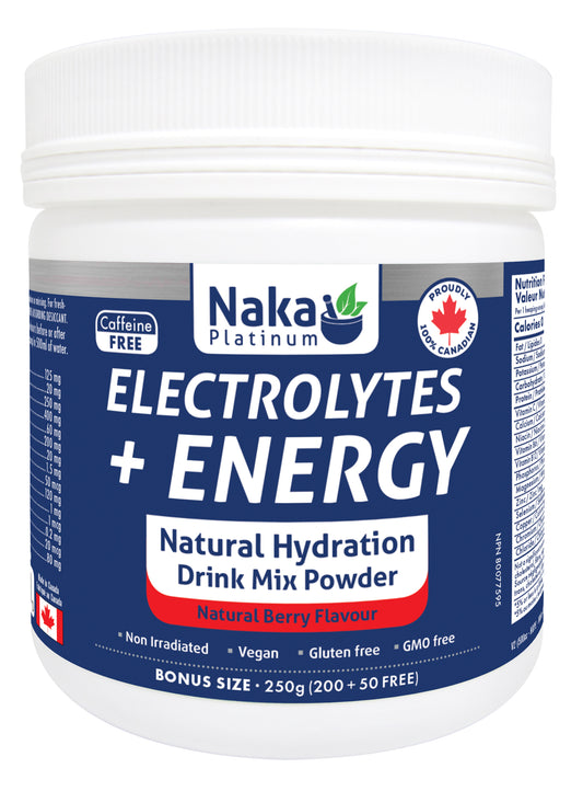 Naka Electrolyte + Energy Powder (250g)