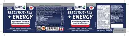 Naka Electrolyte + Energy Powder (250g)