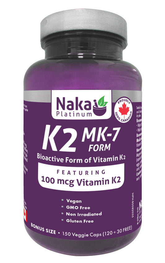 Naka K2 MK-7 Form (150 vcaps)