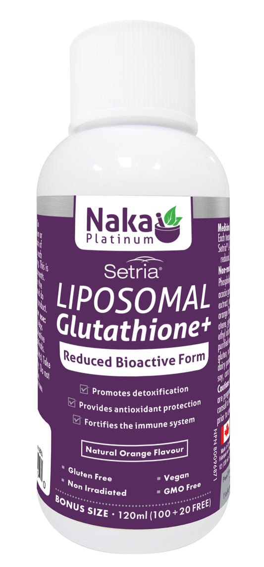 Naka Liposomal Glutathione+ (120ml)