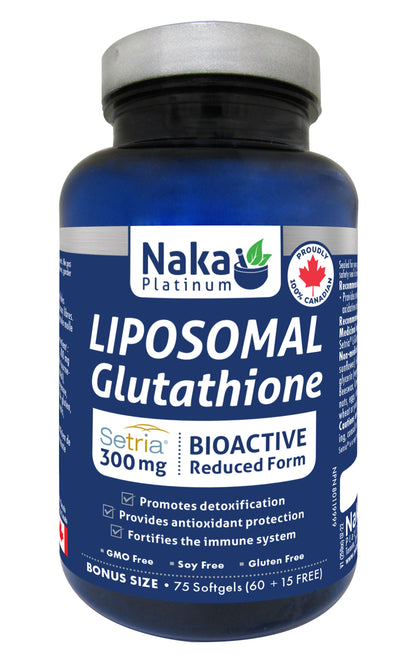 Naka Liposomal Glutathione (75 softgels)